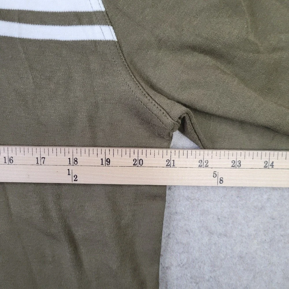 Banana Republic 1/4 Button Sweater Mens M Green Pullover Mock Neck Preppy